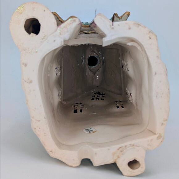 Heather Goldminc Christmas Church Tealight Holder Come All Ye Faithful Blue Sky - Picture 7 of 14